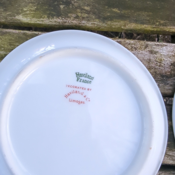 Rare! Set of 5 Haviland France Limoges Small Porcelain Finger Dishes - Picture 6 of 7